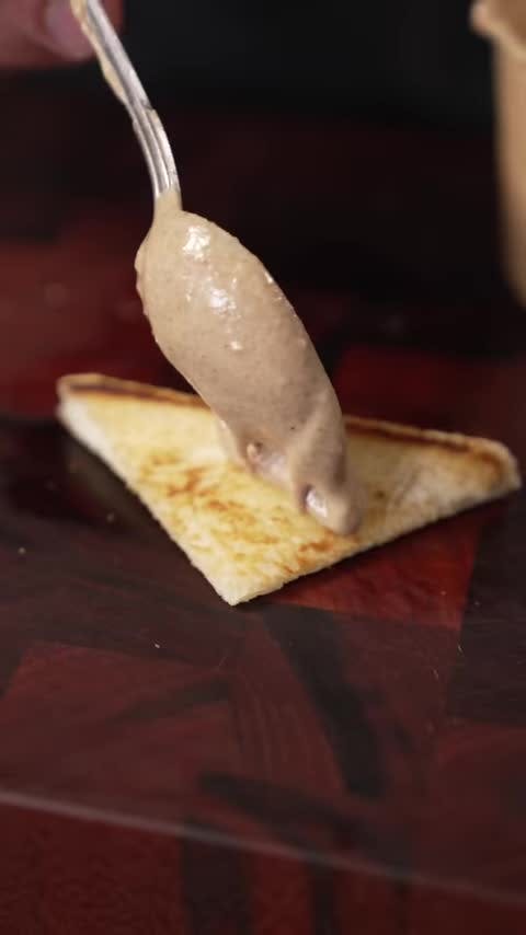Peanut butter foam