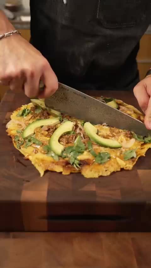 Mexican pizza quesadilla 