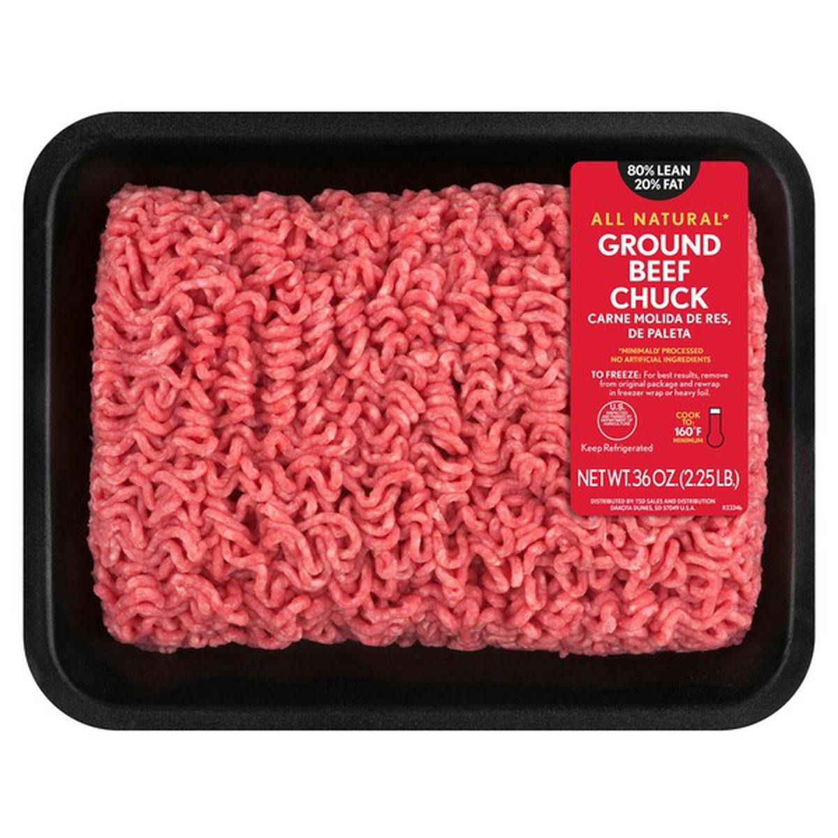 ground beef formed into patties