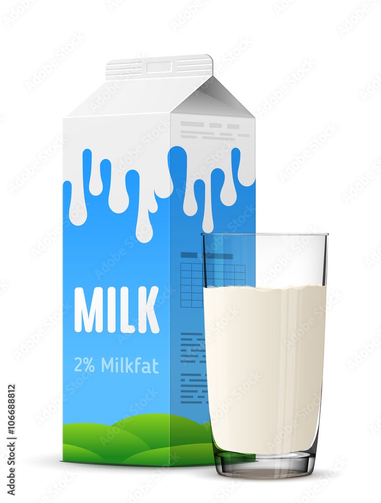 milk to cover