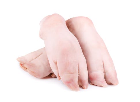 pig feet (couple feets)