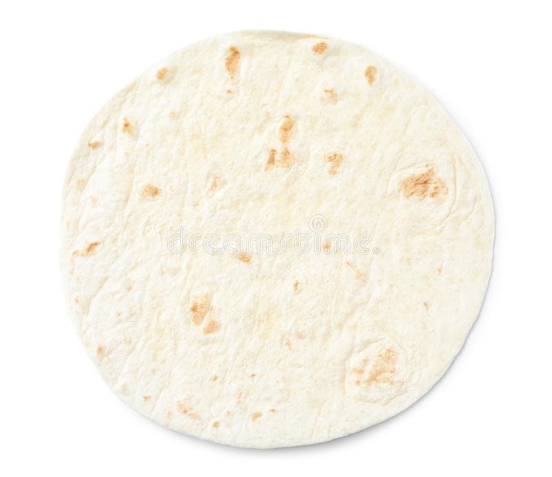 flour tortillas cut into chip size