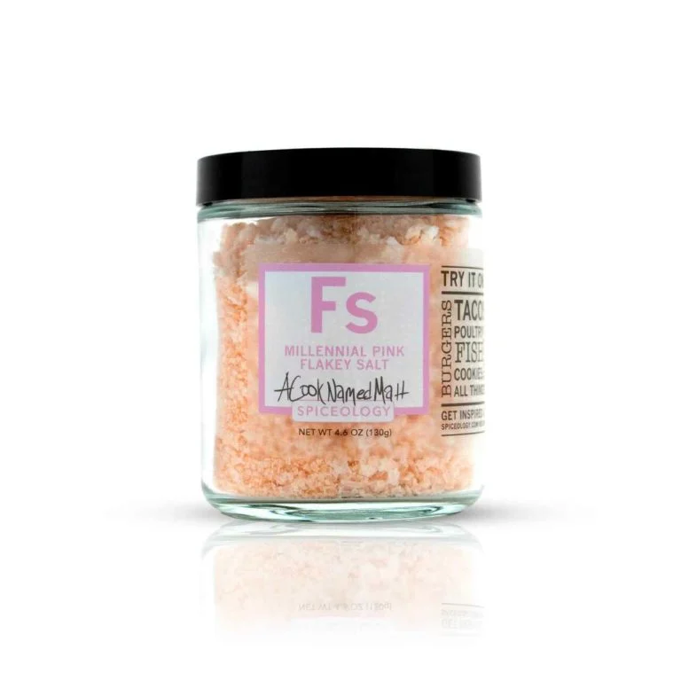 Millennial Pink Flakey Salt from A Cook Named Matt