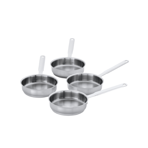 Demeyere Resto 4-pc Stainless Steel Mini Fry Pan Set